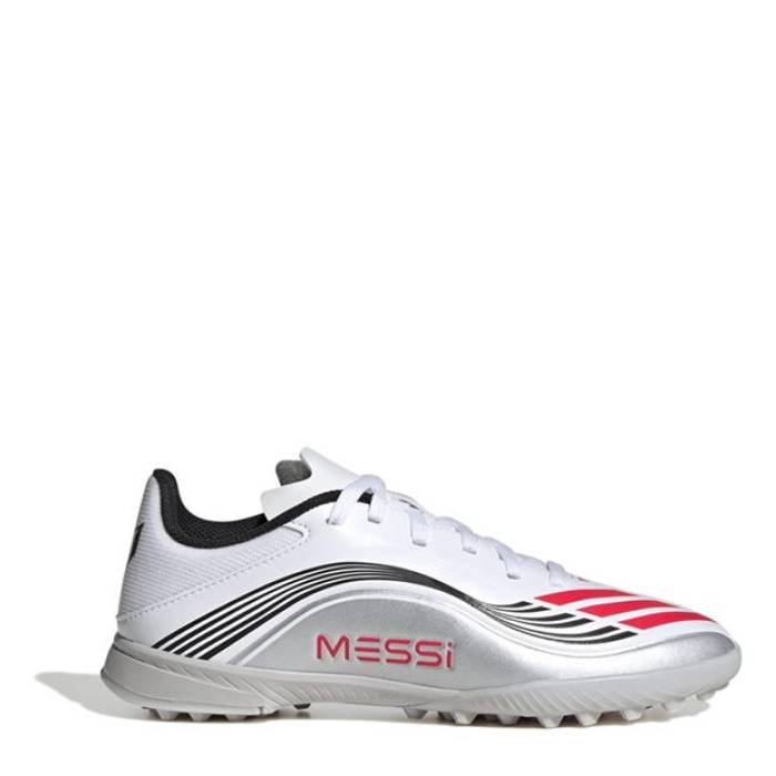アディダス Adidas 【 F50 League Juniors Astro Turf Football Boots Kids White/Red 】 ターフ フットボール ブーツ ジュニア キッズ 白色 ホワイト Red 赤・レッド