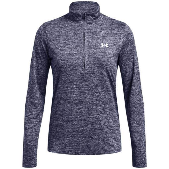 アンダーアーマー Under Armour 【 Armour Tech Half Zip Top Womens Women Midnight Navy 】 テック 二分の一 レディース レディース 紺色 米国海軍