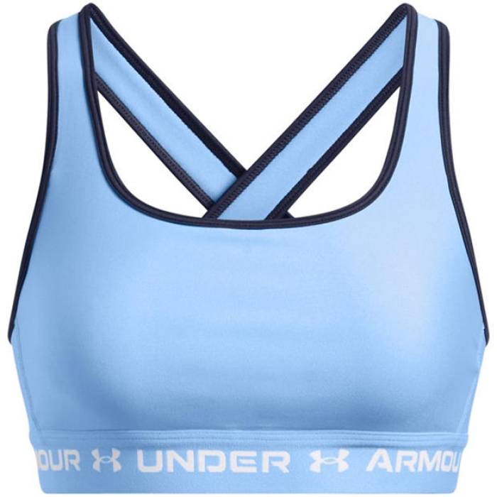 アンダーアーマー Under Armour 【 Crossback Medium Impact Sports Bra Women Blue 】 インパクト レディース 青色 ブルー｜スニケス