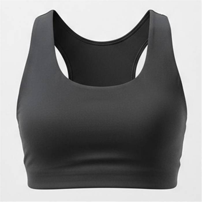 Usa Pro 【 Pro Medium Impact Cross Back Bra Womens Women Charcoal 】 プロ インパクト レディース レディース チャコール