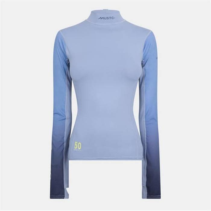 Musto 【 Uv Protection Long-Sleeve Performance Gym Top Women Grey 】 パフォーマンス レディース 灰色 グレー