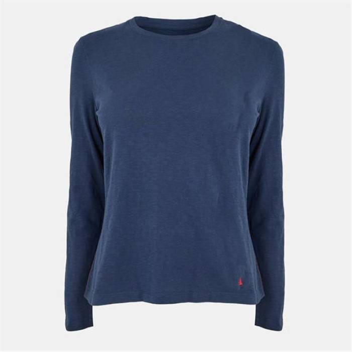Musto 【 Long-Sleeve Performance Gym Top Women Blue 】 パフォーマンス レディース 青色 ブルー