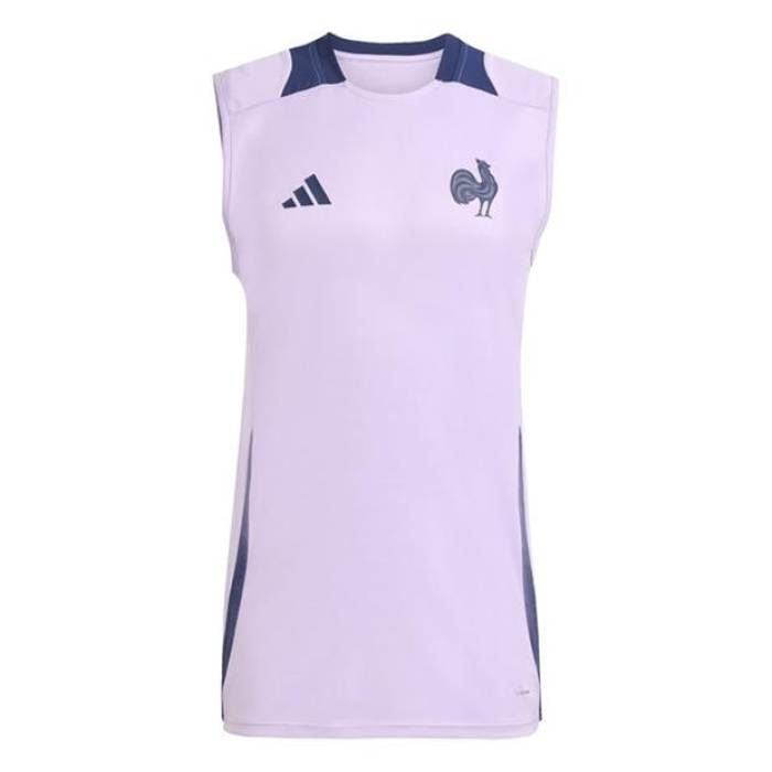 アディダス Adidas 【 France Rugby World Cup Singlet 2025 Adults Men Powder Plum 】 ラグビー Singlet シングレット メンズ