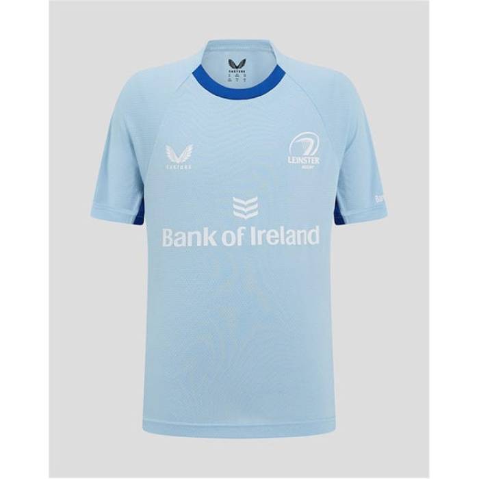 Castore 【 Leinster Training T-Shirt Junior 2024 2025 Kids Cerul/Surf 】 形づくる プルオーバー お坊っちゃん キッズ