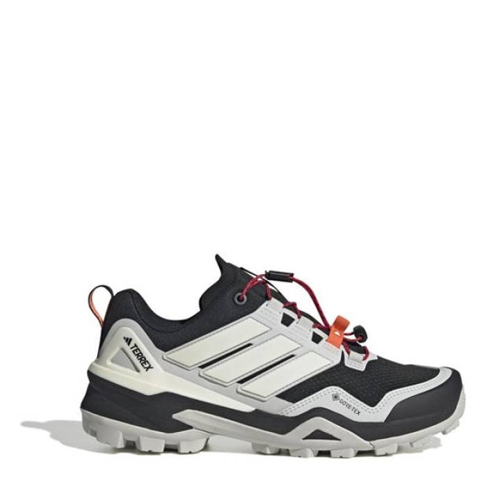 アディダス Adidas 【 Skychaser Waterproof Trekking Shoes Women Black/White 】 シューズ 運動すること靴 レディース 黒いこと 黒いこと 白いこと 白いこと