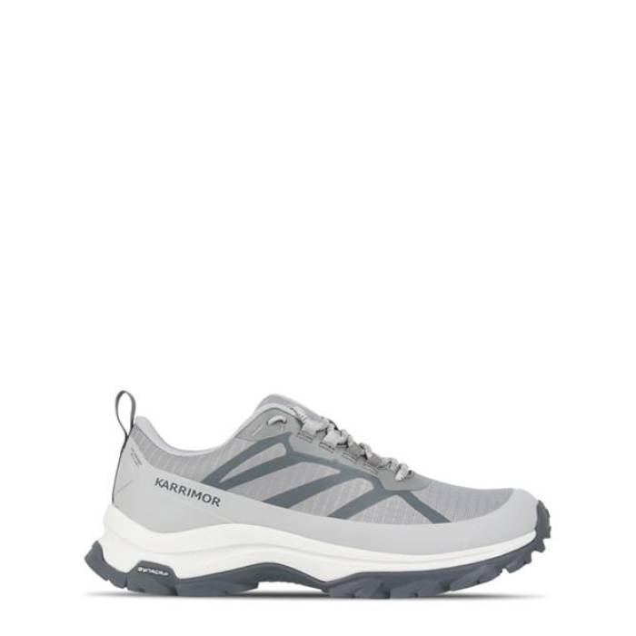 Karrimor 【 Pennine Waterproof Walking Shoe Womens Women Grey/White 】 レディース レディース 薄墨色 薄墨色 白いこと 白いこと