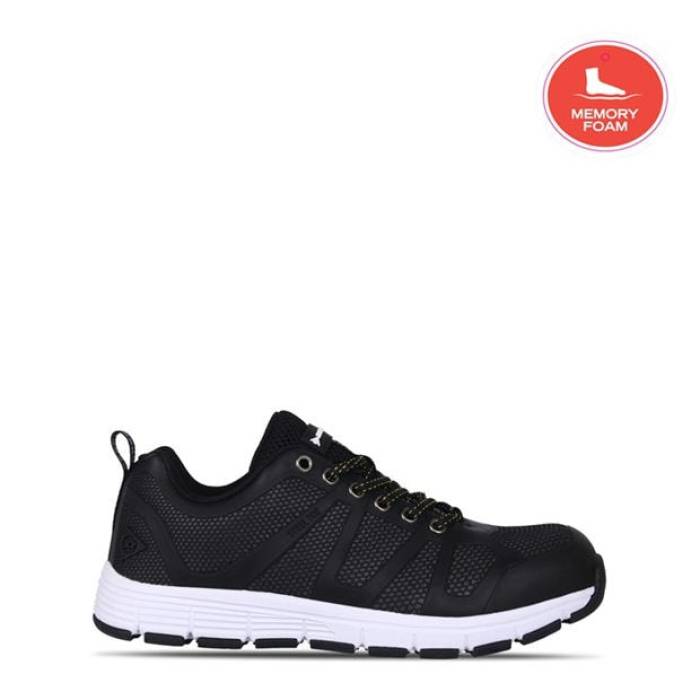 ダンロップ Dunlop 【 Reno Steel Toe Cap Shoes Mens Kids Black 】 Steel スティール キャップ 帽子 シューズ 運動靴 メンズ ジュニア キッズ 黒色 ブラック|スニケス