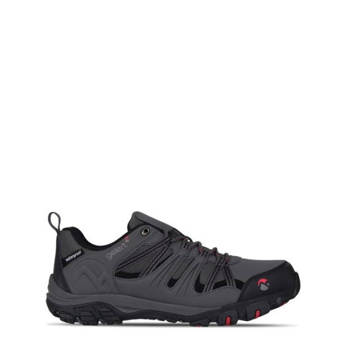 Gelert 【 Horizon Waterproof Walking Shoe Mens Men Charcoal 】 メンズ メンズ 濃灰色