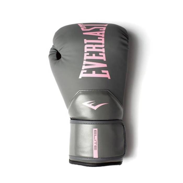 Everlast 【 Elite 2 Training Gloves Unisex Grey/Pink 】 エリート トレーニング 手袋 ユニセックス 灰色 グレー pink ピンク｜スニケス