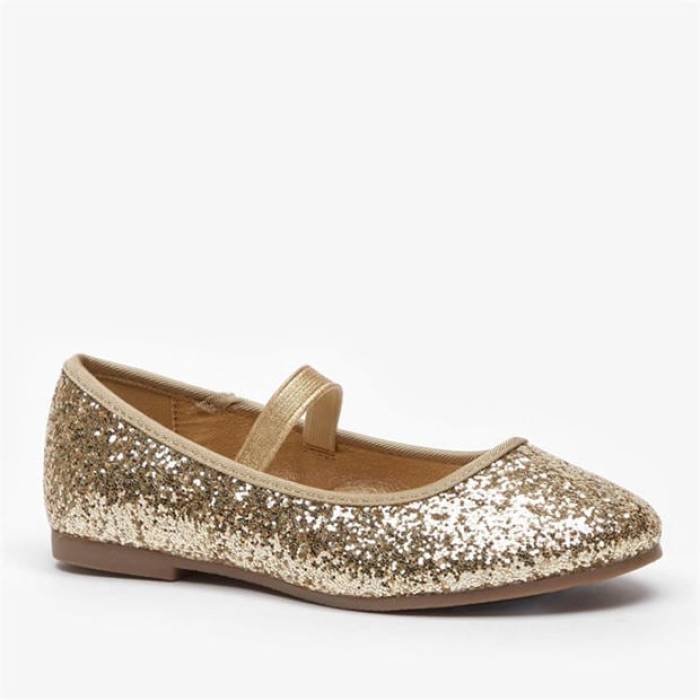 Be You 【 Girls Sequin Shoes Kids Gold 】 シューズ 運動すること靴 御坊っちゃん キッズ ゴールド 靴-フォーマル靴-キッズファッション