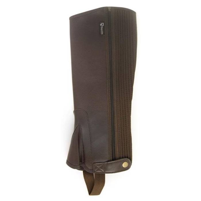 Requisite 【 Ladies Synthetic Half Chaps Women Brown 】 二分の一 レディース 赤銅色 赤銅色
