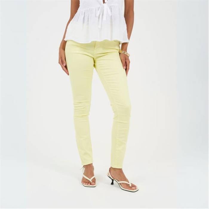 ブレイブソウル Brave Soul 【 Slim Jeans Ld99 Women Lemon 】 slim か細い デニム レディース
