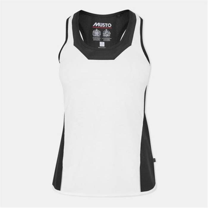 Musto 【 Balsa Tank Vest Women White 】 貯蔵タンクいの一番 より良い レディース 白いこと 白いこと タンクトップ-トップス-レディースファッション