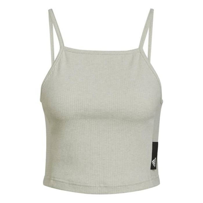 アディダス Adidas 【 Studio Lounge Rib Tank Top Womens Women Botanic Green 】 スタジオ タンクトップ レディース レディース green 緑・グリーン｜スニケス 10,430円