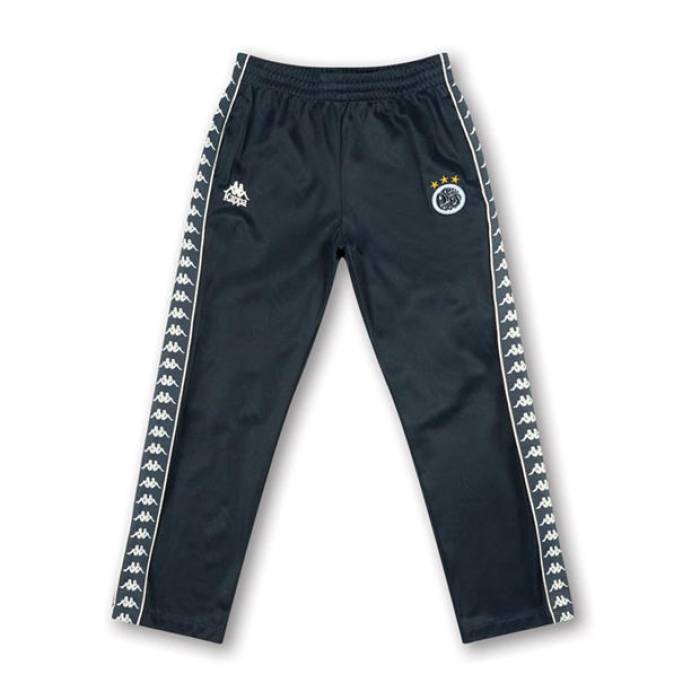 カッパ Kappa 【 Men's Closed Hem Poly Joggers Men Blue/White Gpt 】 メンズ ジョガーパンツ メンズ 青色 ブルー 白色 ホワイト