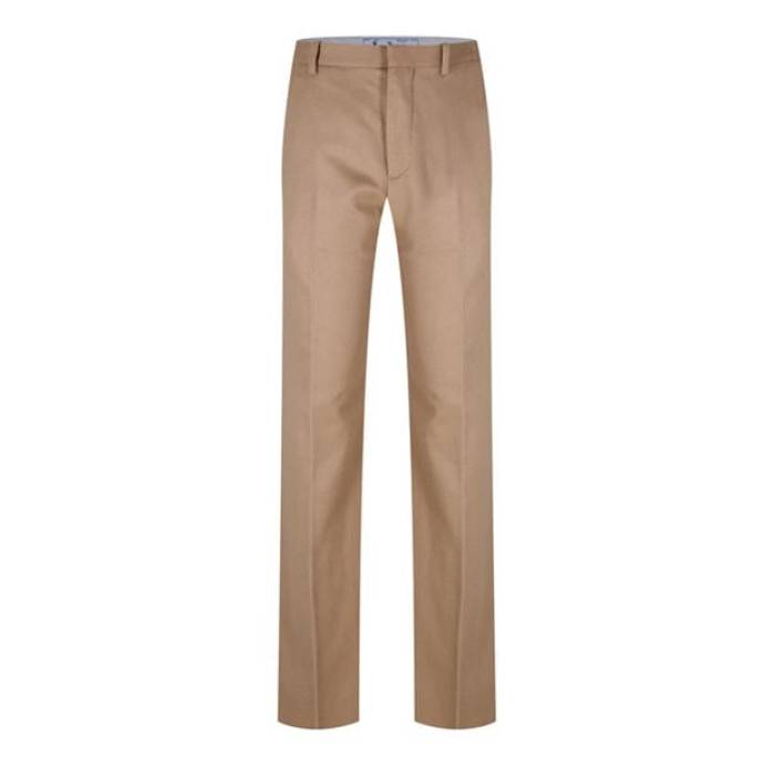Off White 【 Men's Slim Fit Trousers, Stylish Design Men Camel 】 メンズ slim スリム メンズ camel キャメル｜スニケス