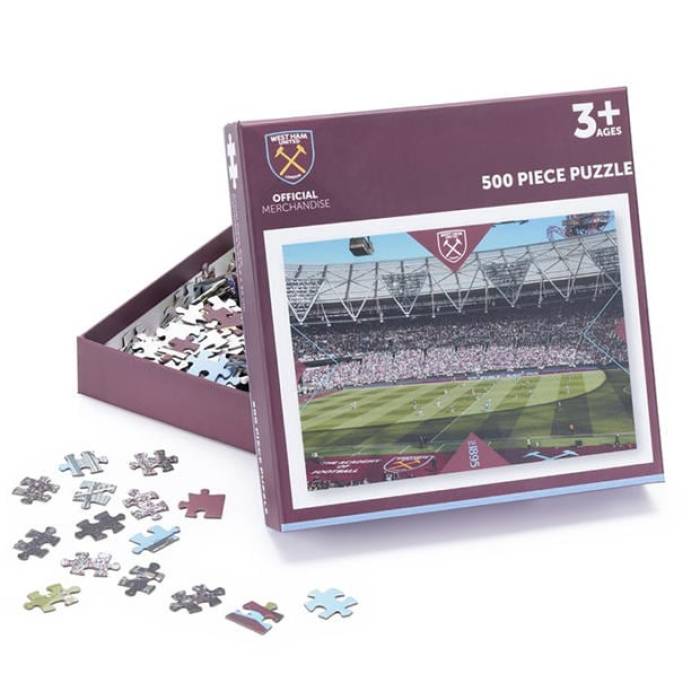 Team 【 Football Officially Licensed Jigsaw Puzzle 500 Pieces Unisex West Ham Utd Fc 】 フットボール ユニセックス