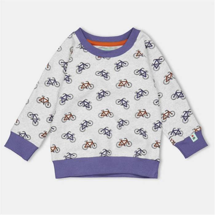 Lilly And Sid 【 Bicycle Crew Sweatshirt Unisex Grey 】 労働者の一団 汗水 調教師 ユニ一発やる 薄墨色 薄墨色