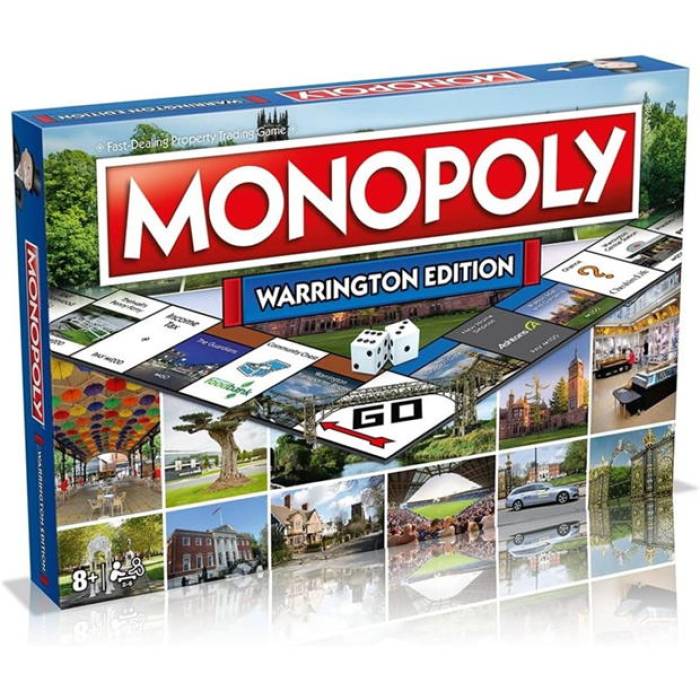 Monopoly 【 Unisex Adults Regional Board Games Unisex Warrington 】 ユニ一発やる