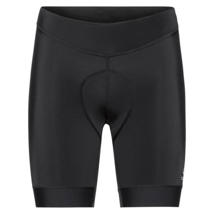 Odlo 【 Padded Road Shorts Women Black 】 Padded パッド さる股引き レディース 黒いこと 黒いこと