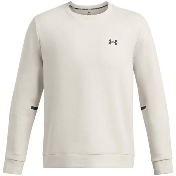 アンダーアーマー Under Armour 【 Unstoppable Fleece Long-Sleeve T-Shirt Men Sum White/Black 】 フリース Tシャツ メンズ 白色 ホワイト 黒色 ブラック