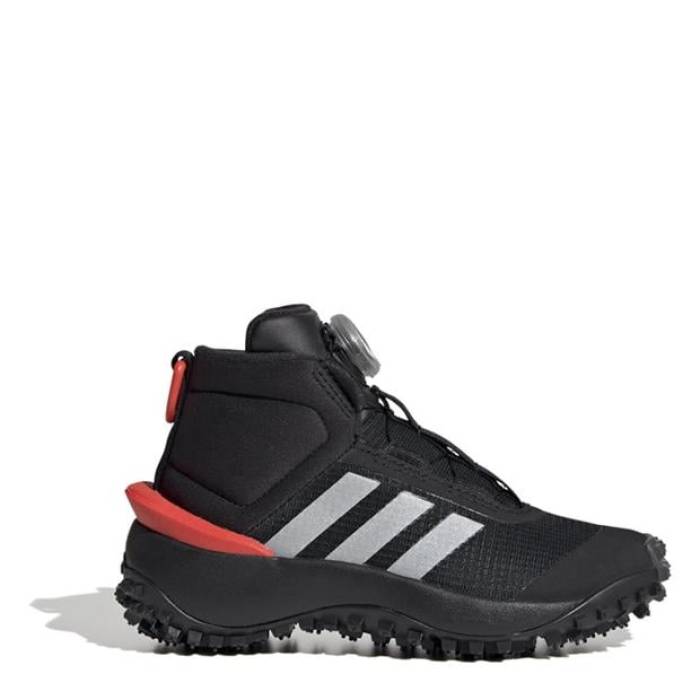 アディダス Adidas 【 Fortatrail Chukka Boot Kids Cblack/Silvmt/B 】 チャッカ ブーツ お坊っちゃん キッズ