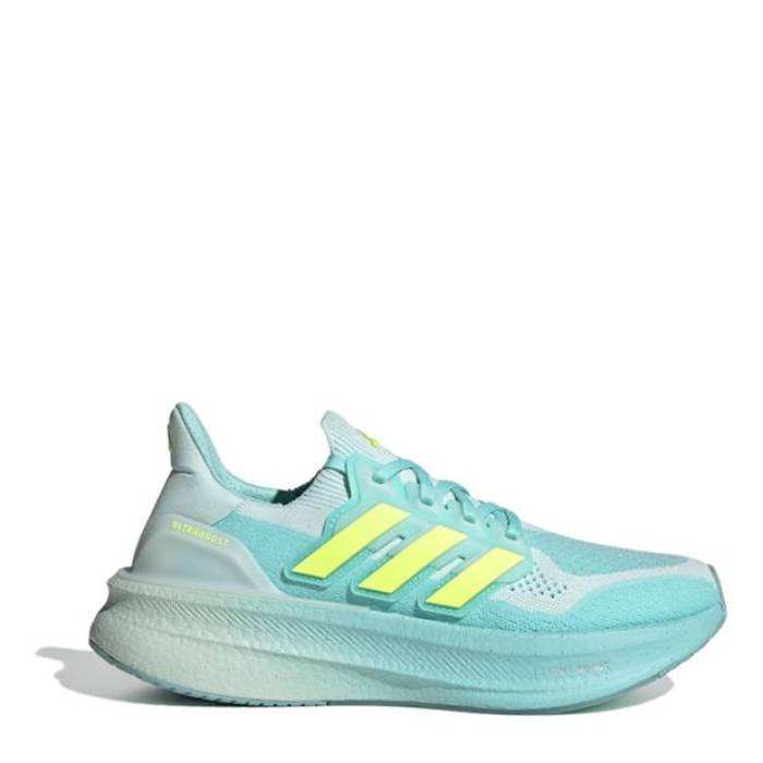 アディダス Adidas 【 Ultraboost 5 Running Shoes Womens Women Aqua/Ylw/Mint 】 シューズ 運動すること靴 レディース レディース アクア