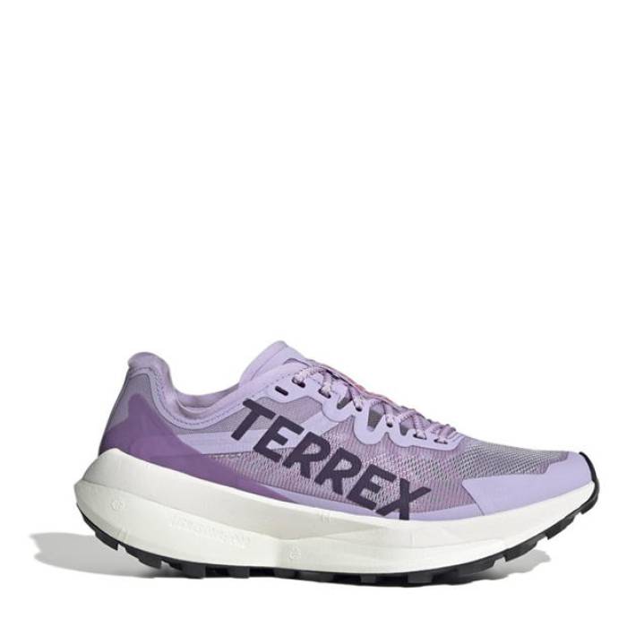 アディダス Adidas 【 Terrex Agravic Speed Trail Running Shoes Woens Women Powder Plum 】 Speed 素早さ シューズ 運動すること靴 レディース
