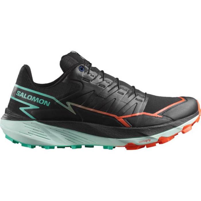 サロモン Salomon 【 Thundercross Men\u0027s Trail Running Shoes Men Black/Multi 】 メンズ シューズ 運動すること靴 メンズ 黒いこと 黒いこと
