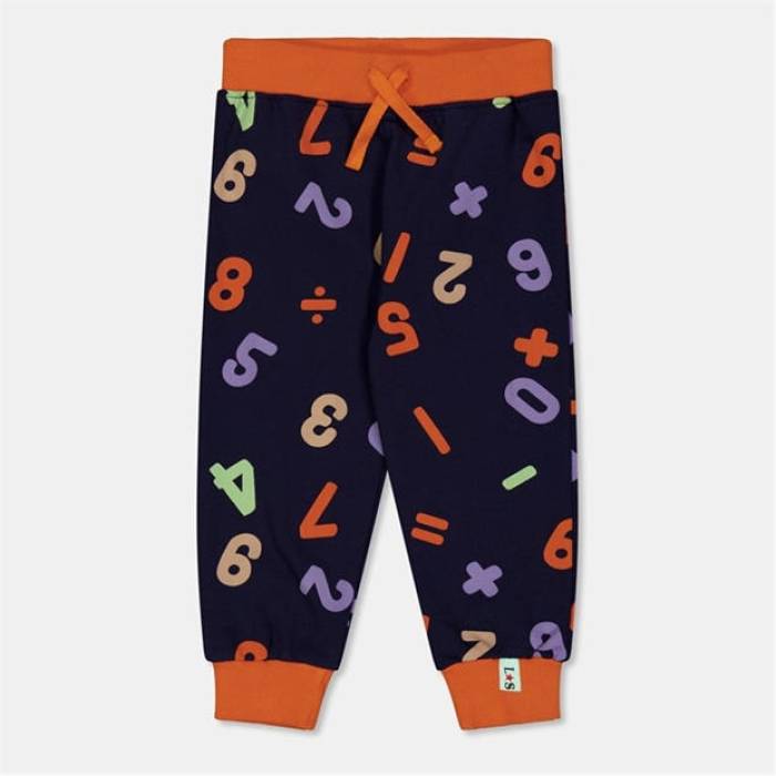 Lilly And Sid 【 Las Numbers Closed Hem Fleece Joggers Kids Multi 】 フリース ジョガーパンツ ジュニア キッズ