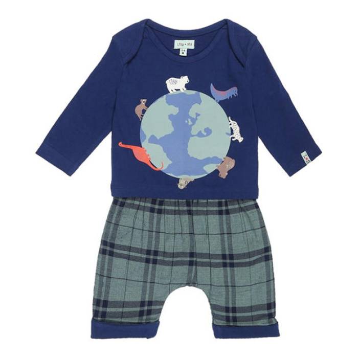 Lilly And Sid 【 Animal World Top And Legging Set Kids Multi 】 ジュニア キッズ