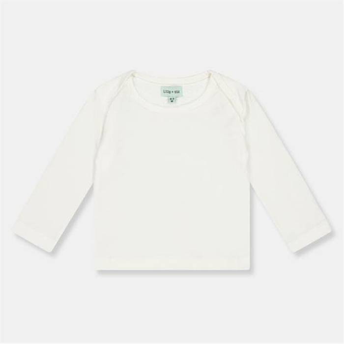 Lilly And Sid 【 Regular Fit Layering T-Shirt Kids White 】 Tシャツ ジュニア キッズ 白色 ホワイト