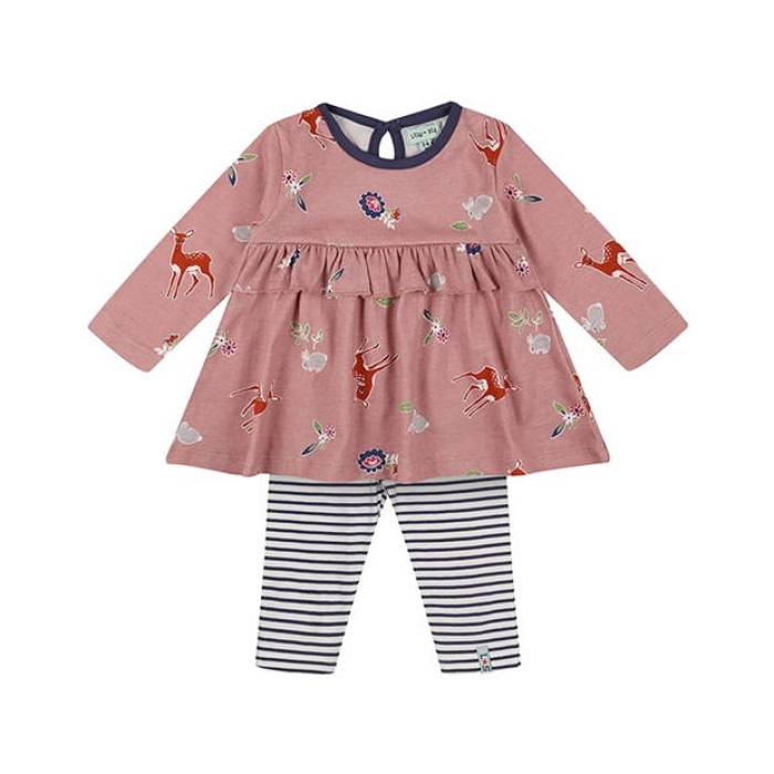 Lilly And Sid 【 Deer Leggings Kids Multi 】 レギンス・タイツ お坊っちゃん キッズ