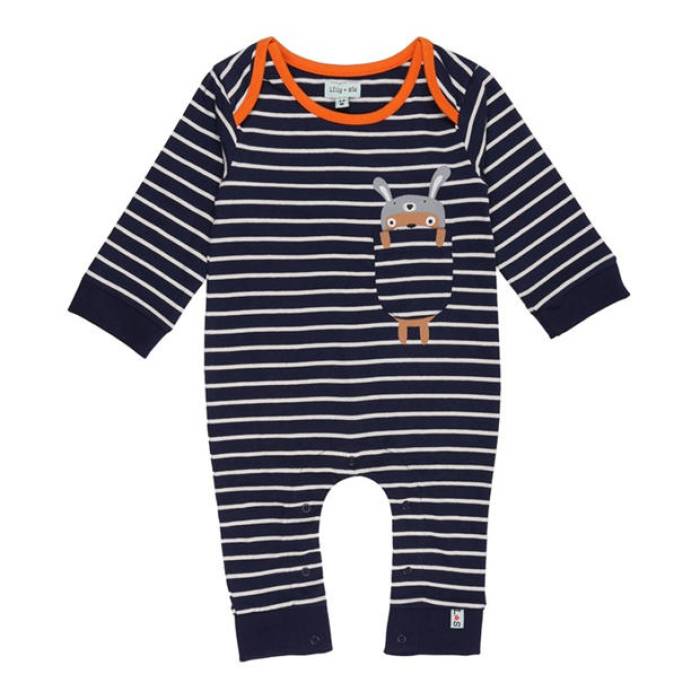 Lilly And Sid 【 Kids\u0027 Pocket Playsuit Kids Multi 】 お坊っちゃん キッズ