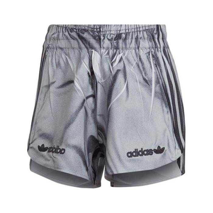 アディダス Adidas Originals 【 Woven Tracksuit Shorts Women Lgh Solid Grey 】 Woven ウーブン さる股引き レディース 益荒男 薄墨色 薄墨色
