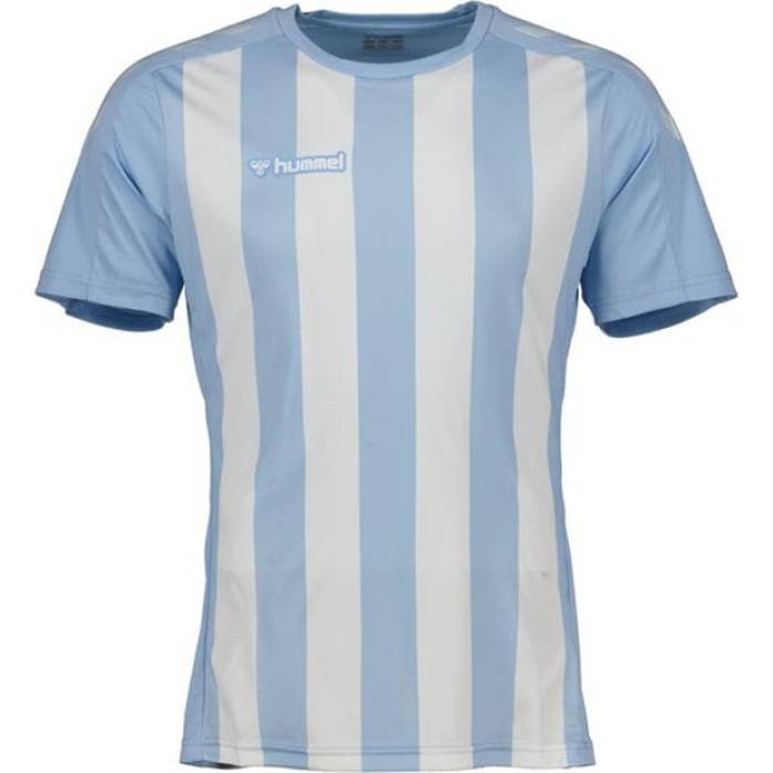 ヒュンメル Hummel 【 Adults Stripe Jersey Drill Top Men Arg Blue/Wh 】 Stripe 縞模様 ティーシャツ メンズ 青碧 青碧