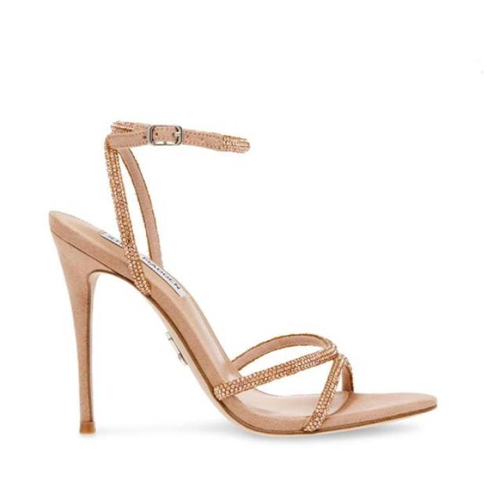 スティーブマデン Steve Madden 【 Women's Bryanna Heeled Sandals Women Rose Gold 】 レディース サンダル レディース Rose ローズ ゴールド｜スニケス