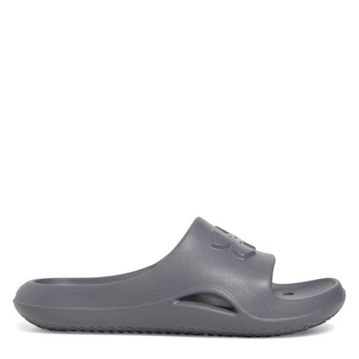 アンダーアーマー Under Armour 【 Locker Flat Sandal Women Gray 】 レディース gray 灰色・グレー・グレイ