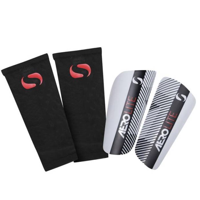 Sondico 【 Aerolite High-Performance Shin Guards Unisex White 】 ユニ一発やる 白いこと 白いこと