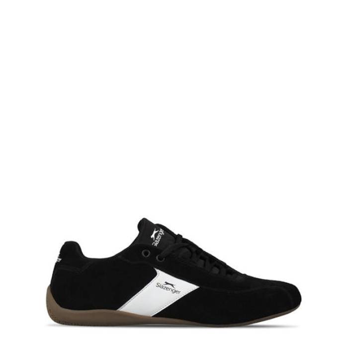 Slazenger 【 Slaz Coast Low-Top Trainers Men Black/White 】 シューズ スニーカー メンズ 黒色 ブラック 白色 ホワイト｜スニケス