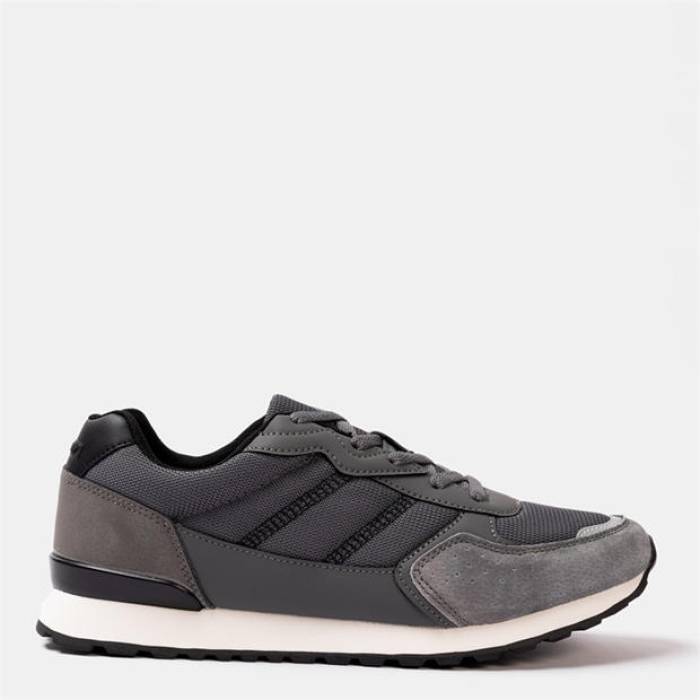 Donnay 【 Bob Trainers Mens Men Dark Grey 】 シューズ スニーカー メンズ メンズ 灰色 グレー|スニケス