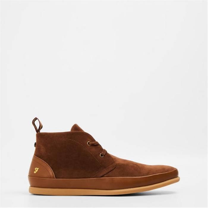 ファーラー Farah 【 Norland Chukka Boot Men Brown 】 チャッカ ブーツ メンズ 茶色 ブラウン