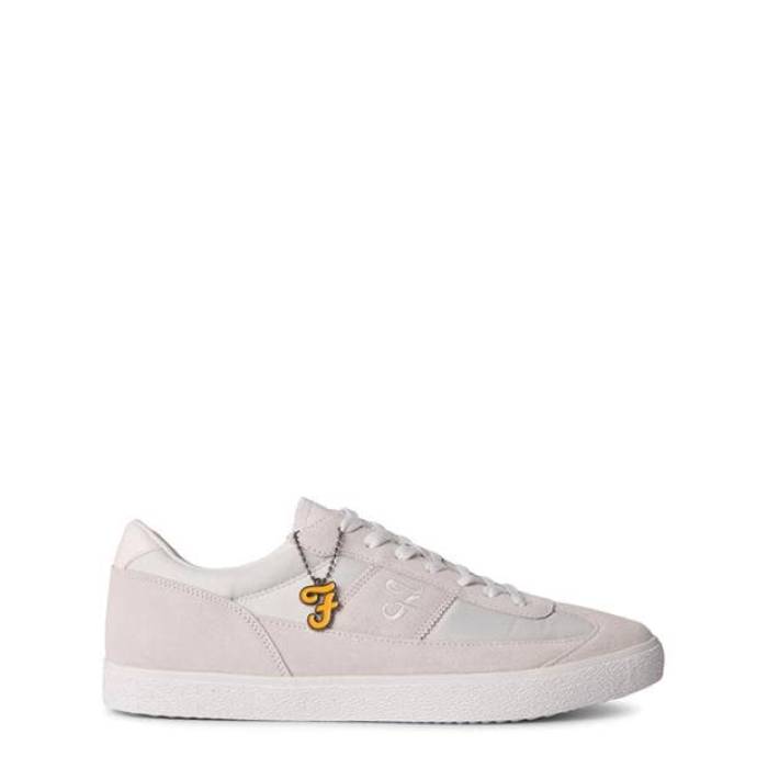 ファーラー Farah 【 Stanton Cupsole Low Top Trainers Mens Men Off White 】 シューズ スニーカー メンズ メンズ 白いこと 白いこと