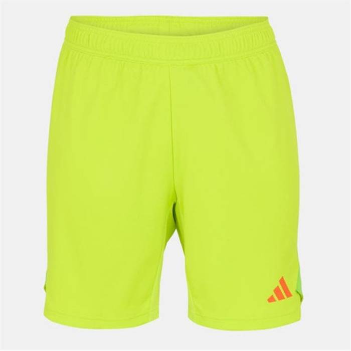 アディダス Adidas 【 Goalkeeper Football Shorts Men Solar Yellow 】 蹴球 さる股引き メンズ yellow 黄味がかった・黄色