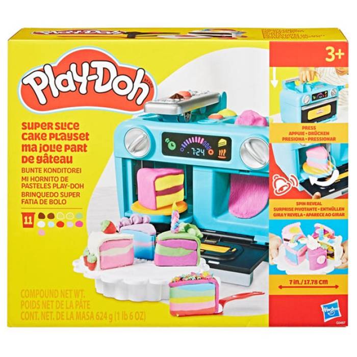 Play-Doh 【 Super Slice Cake Playset Unisex Cake 】 ユニセックス