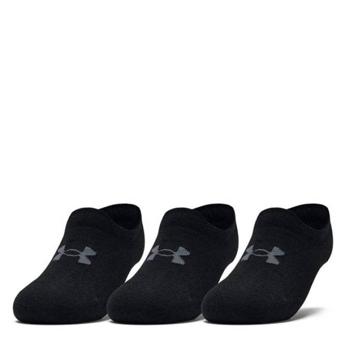 アンダーアーマー Under Armour 【 Adults Essential Trainers Socks Men Black 】 シューズ スニーカー ソックス・靴下 メンズ 黒色 ブラック|スニケス