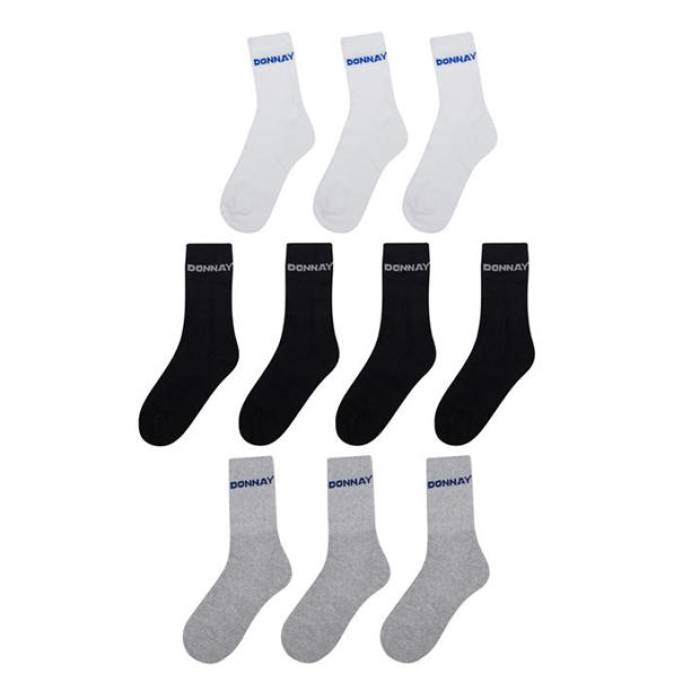 Donnay 【 10 Pack Crew Socks Children Kids Multi Asst 】 クルー ソックス・靴下 ジュニア キッズ