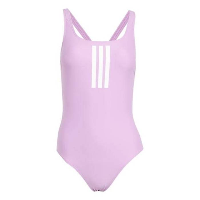 アディダス Adidas 【 Mid Swimsuit Womens Women Purple/White 】 ミッド 水着 レディース レディース Purple 紫・パープル 白色 ホワイト