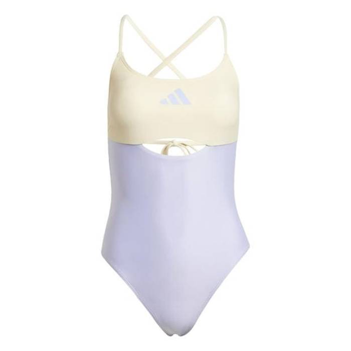 アディダス Adidas 【 Padded Colorblock X-Back Swimsuit Womens Women Violet/Warm 】 Padded パッド 水泳着 レディース レディース 紫・相撲取り草 ウォーム