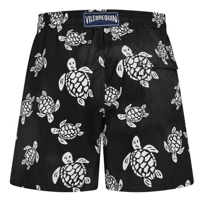 Vilebrequin 【 Men\u0027s Moorea Archive Swim Shorts Men Noir 990 】 メンズ さる股引き メンズ